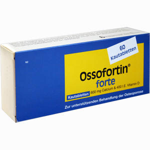 Ossofortin Forte Kautabletten 60 Stück - ab 15,47 €