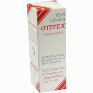 Otitex Ohrentropfen  10 ml Otitex Ohrentropfen  10 ml