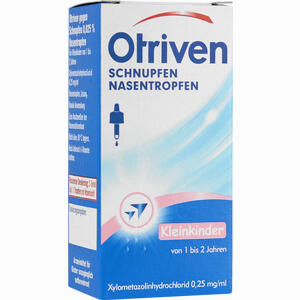 Otriven 0. 025% Nasentropfen für Säuglinge 10 ml - ab 3,09 €