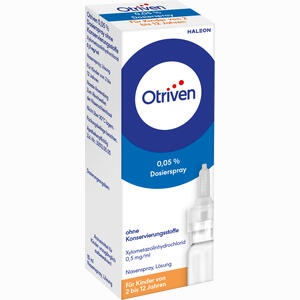 Otriven 0. 05% für Kinder Dosierspray 10 ml - ab 2,32 €