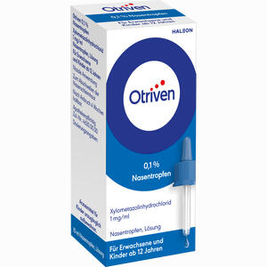 Abbildung von Otriven 0. 1% Nasentropfen 10 ml