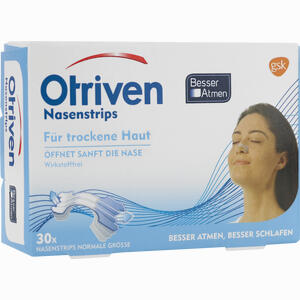 Otriven Besser Atmen Strips Transparent Normal Pflaster 30 Stück Otriven Besser Atmen Strips Transparent Normal Pflaster 30 Stück
