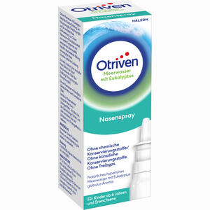 Otriven Meerwasser mit Eukalyptus Nasenspray 20 ml - ab 3,98 €