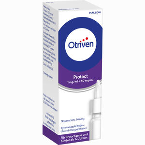 Otriven Protect 1 Mg/ml + 50 Mg/ml Nasenspray  10 ml Otriven Protect 1 Mg/ml + 50 Mg/ml Nasenspray  10 ml
