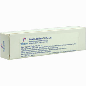 Oxalis Folium 10% Salbe 25 g - ab 12,77 €