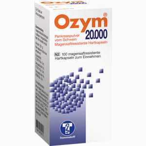 Ozym 20000 Hartkapseln  100 Stück - ab 26,53 €