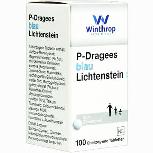 P Dragees Blau  100 Stück - ab 23,37 €
