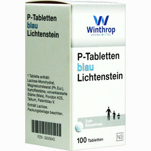 P Tabletten Blau 8mm Teilk  100 Stück - ab 20,90 €
