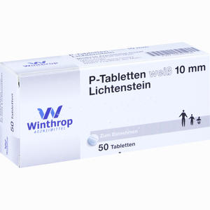 P- Tabletten Weiß 10mm Lichtenstein Tabletten  50 Stück P- Tabletten Weiß 10mm Lichtenstein Tabletten  50 Stück