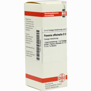 Paeonia Offic D3 Dilution 20 ml - ab 11,56 €