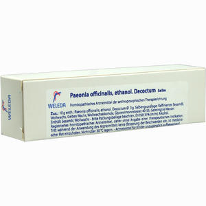 Paeonia Officinalis äthanol. Decoctum Salbe 25 g - ab 0,00 €