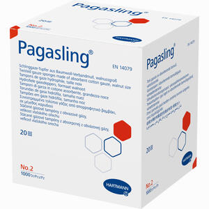 Pagasling Schlinggaze- Tupfer Aus Verbandmull Gr. 2 Walnussgroß 1000 Stück - ab 25,59 €
