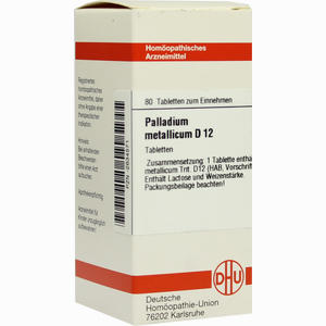 Palladium Met D12 Tabletten 80 Stück - ab 0,00 &euro;