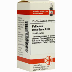 Palladium Metallicum C30 Globuli 10 g - ab 8,01 €