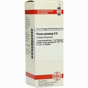 Panax Ginseng D6 Dilution 20 ml - ab 12,42 €
