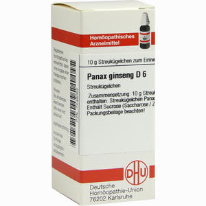 Panax Ginseng D6 Globuli 10 g - ab 8,25 €