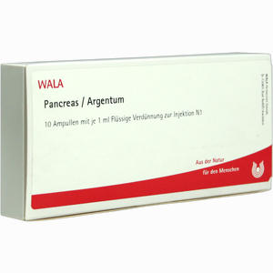 Pancreas/argentum Ampullen 10 x 1 ml - ab 19,96 €