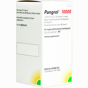 Pangrol 10000 Kapseln 50 Stück - ab 11,14 €