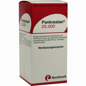 Pankreatan 25000 Kapseln 100 Stück - ab 34,49 €