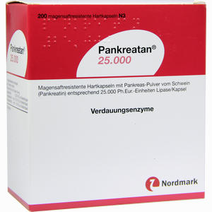 Pankreatan 25000 Kapseln 200 Stück - ab 62,57 €