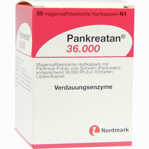 Pankreatan 36000 Kapseln 50 Stück - ab 25,28 €