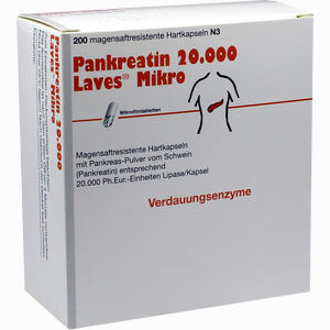 Pankreatin 20000 Laves Mikro Kapseln 200 Stück Pankreatin 20000 Laves Mikro Kapseln 200 Stück
