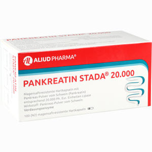 Pankreatin Stada 20.000 Kapseln ALIUD Pharma GmbH 100 Stück - ab 17,96 €