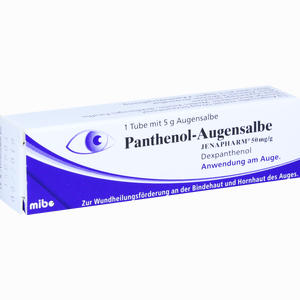 Panthenol- Augensalbe Jenapharm  5 g - ab 3,16 €