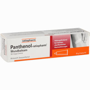 Panthenol- Ratiopharm Wundbalsam Creme 35 g Panthenol- Ratiopharm Wundbalsam Creme 35 g