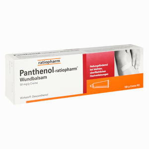Panthenol- Ratiopharm Wundbalsam Creme 100 g - ab 5,53 €