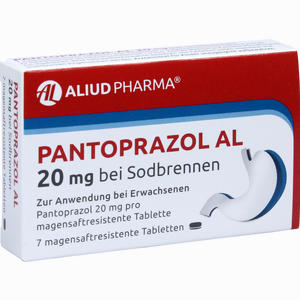 Pantoprazol Al 20mg bei Sodbrennen Tabletten 7 Stück Pantoprazol Al 20mg bei Sodbrennen Tabletten 7 Stück