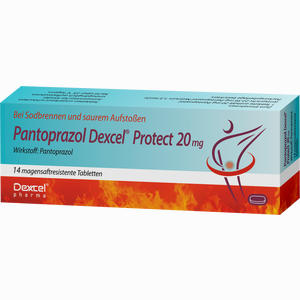 Pantoprazol Dexcel Protect 20 Mg 14 Stück - ab 1,85 €