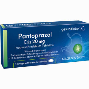 Pantoprazol Eris 20mg Magensaftresistent Tabletten  14 Stück - ab 2,72 €