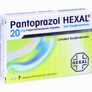 Pantoprazol Hexal bei Sodbrennen Tabletten 7 Stück - ab 2,66 €