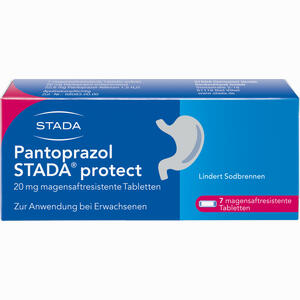 Pantoprazol Stada Protect 20mg Magensaftresistente Tabletten  7 Stück - ab 1,97 €