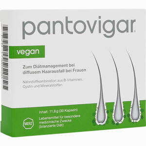 Pantovigar Vegan Kapseln  30 Stück - ab 0,00 €