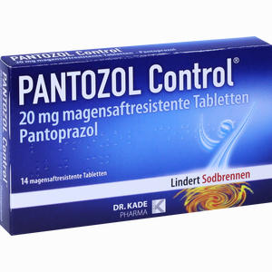 Abbildung von Pantozol Control 20mg Tabletten 14 Stück Abbildung von Pantozol Control 20mg Tabletten 14 Stück