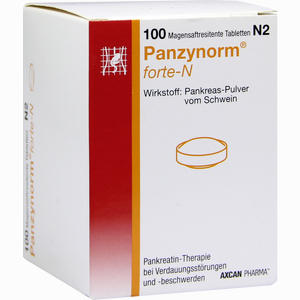 Panzynorm Forte N Magens Filmtabletten 100 Stück