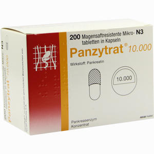 Panzytrat 10000 Kapseln 200 Stück - ab 0,00 &euro;