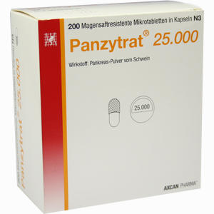 Panzytrat 25000 Kapseln 200 Stück - ab 0,00 €