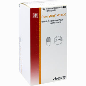 Panzytrat 40000 Kapseln 100 Stück - ab 0,00 &euro;