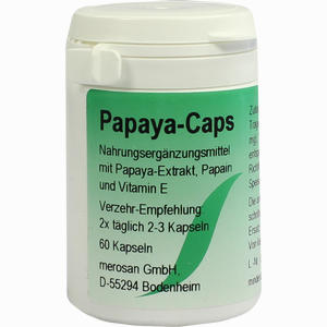 Papaya- Caps Kapseln 60 Stück - ab 15,45 €