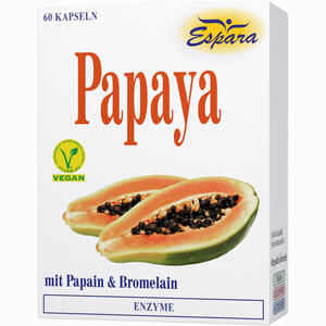Papaya Kapseln 60 Stück - ab 13,20 &euro;