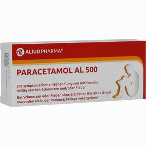 Paracetamol Al 500 Tabletten  20 Stück - ab 0,69 €