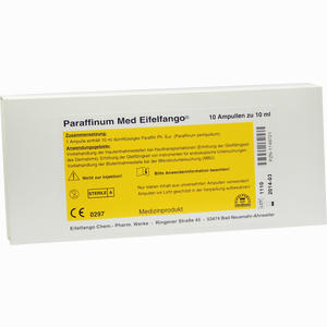 Paraffinum Med Eifelfango Ampullen 10 x 10 ml - ab 24,64 €