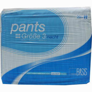 Param Pants Basis Nacht Gr. 3 20 Stück - ab 17,00 €