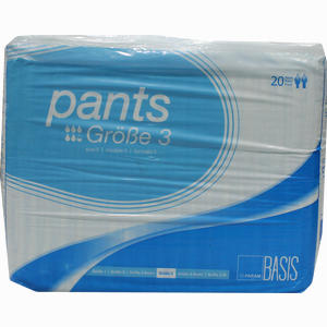 Param Pants Basis Tag Gr. 3 20 Stück - ab 16,30 €