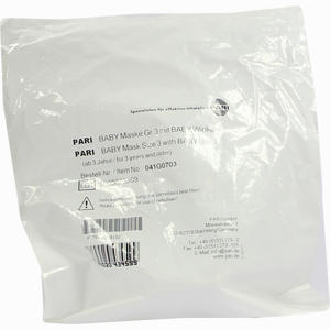 Pari Baby Maske Gr. 3 mit Baby Winkel 1 Stück - ab 0,00 &euro;