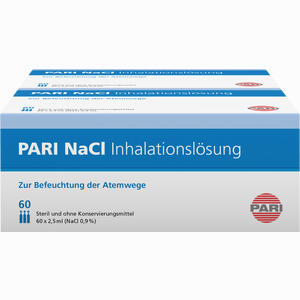 Pari Nacl Inhalationslösung Amp Ampullen 120 x 2.5 ml - ab 21,86 €