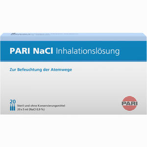 Pari Nacl Inhalationslösung Ampullen 20 x 5 ml - ab 6,90 €